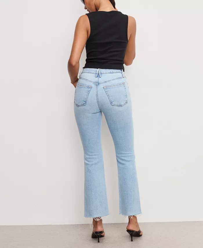 Alfani Good American Women's Good Standard Kick-Flare Jeans Women's Fashion Shoes & Accessories