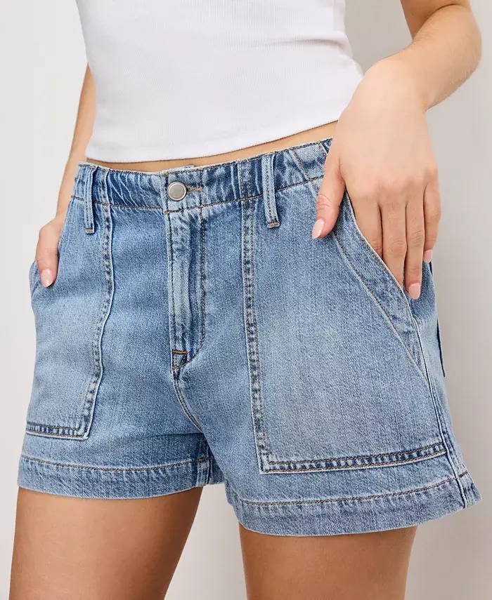 Alfani Good American Women's Lite High-Rise Shorts Women's Fashion Shoes & Accessories