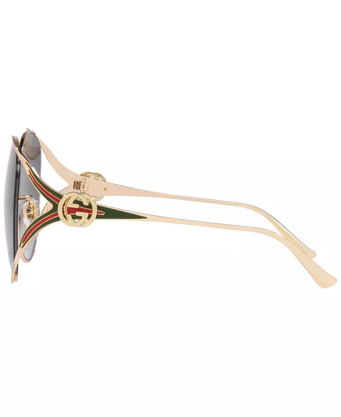 Alfani Gucci Women's Sunglasses GG0225S Women's Fashion Shoes & Accessories