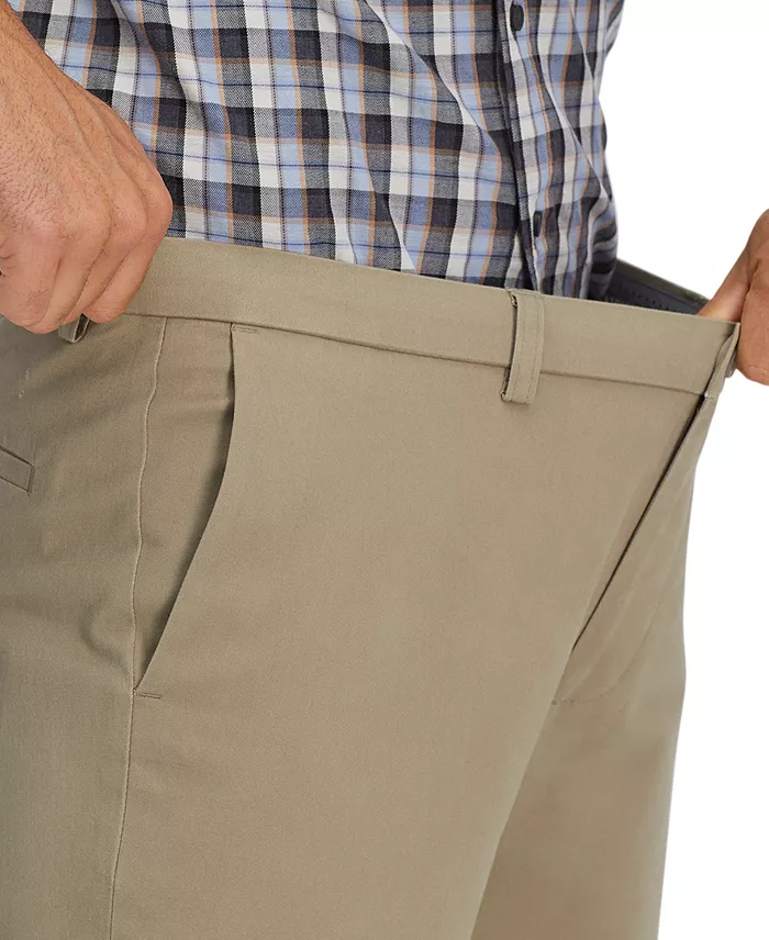 Haggar Men's Straight Fit Soft Chino Premium Dress Pant Men's Fashion & Accessories