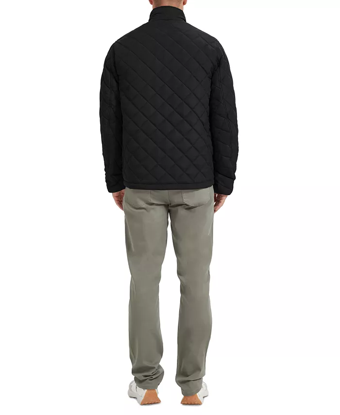 Alfani Hawke & Co. Men's Diamond Quilted Heritage Jacket Created For Macy's Men's Fashion & Accessories