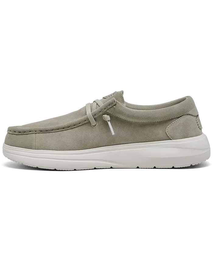 Alfani Hey Dude Men's Wally Comfort Suede Casual Sneakers From Finish Line Brands