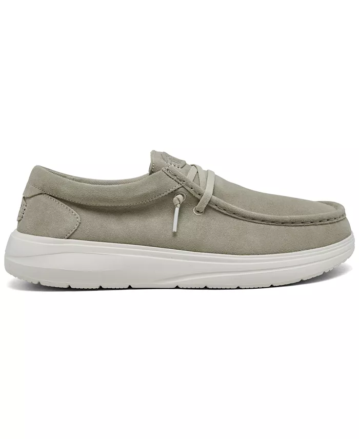 Alfani Hey Dude Men's Wally Comfort Suede Casual Sneakers From Finish Line Brands