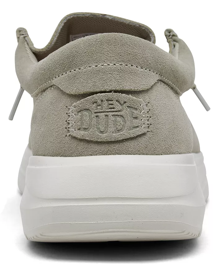 Alfani Hey Dude Men's Wally Comfort Suede Casual Sneakers From Finish Line Brands