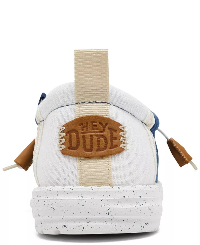 Alfani Hey Dude Men's Wally Craft Linen Casual Moccasin Sneakers From Finish Line Brands