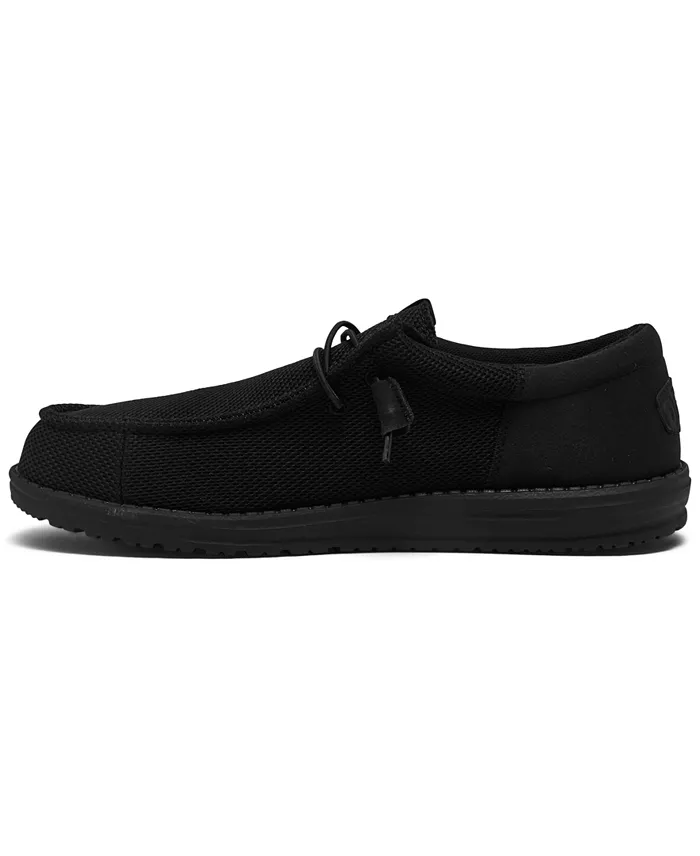 Alfani Hey Dude Men's Wally Funk Casual Moccasin Sneakers From Finish Line Brands
