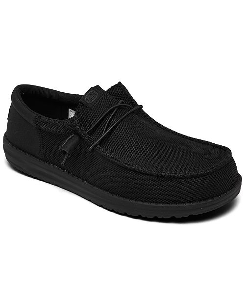 alfani Hey Dude Men's Wally Funk Casual Moccasin Sneakers from Finish Line Brands