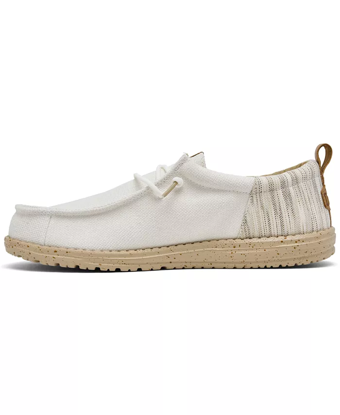 Alfani Hey Dude Men's Wally Funk Woven Jacquard Slip-On Casual Moccasin Sneakers From Finish Line Brands