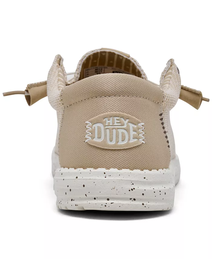 Alfani Hey Dude Men's Wally Stretch Slip-On Casual Moccasin Sneakers From Finish Line Brands