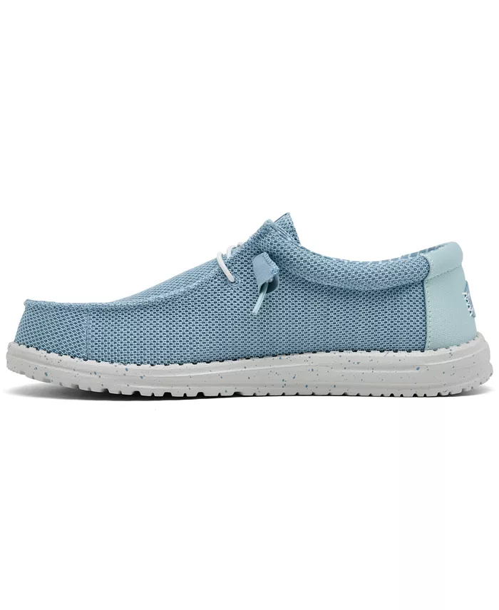 Alfani Hey Dude Men's Wally Stretch Slip-On Casual Moccasin Sneakers From Finish Line Brands