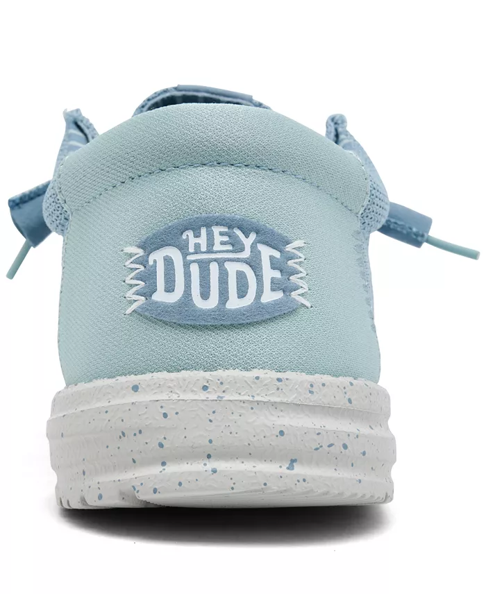 Alfani Hey Dude Men's Wally Stretch Slip-On Casual Moccasin Sneakers From Finish Line Brands