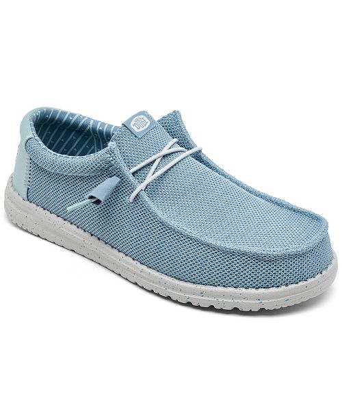 alfani Hey Dude Men's Wally Stretch Slip-On Casual Moccasin Sneakers from Finish Line Brands