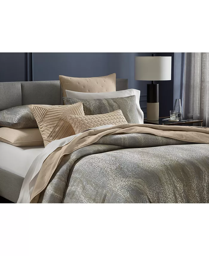 Alfani Hotel Collection CLOSEOUT Terra 3-Pc. Comforter Set Full/Queen Exclusively At Macy’s Bed & Bath
