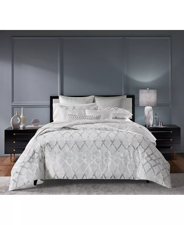 Alfani Hotel Collection Dimensional 3-Pc. Duvet Cover Set Full/Queen Exclusively At Macy’s Bed & Bath