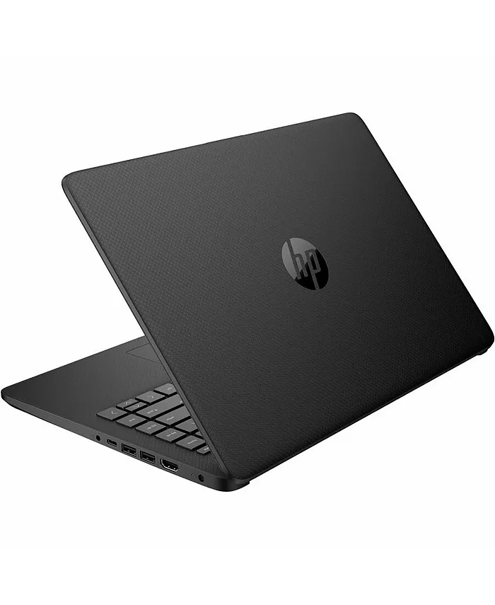 Alfani HP 14-dq3110nr 14" HD Laptop Intel Celeron N4500 1.1GHz 4GB RAM 64GB EMMC Windows 11 Home S Mode Jet Black Electronics