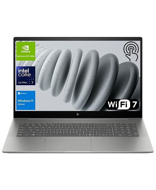 alfani HP Envy 17.3" Daily Traditional Laptop Intel Core Ultra 7 155U 16GB RAM NVIDIA GeForce RTX 3050 512GB SSD Storage Windows 11 Home FHD 60Hz Electronics