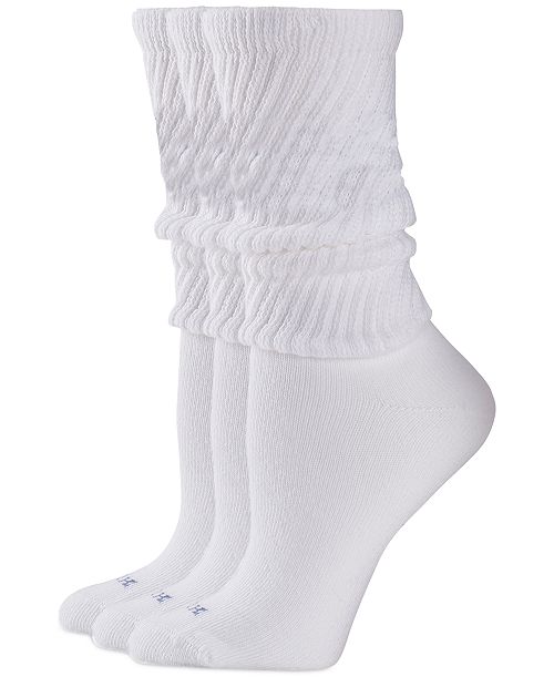 alfani Hue Women's 3-Pk. Slouch Socks Women's Fashion Shoes & Accessories