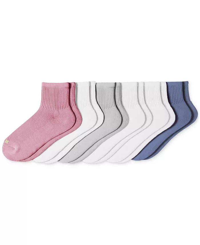 Alfani Hue Women's Mini Crew 6 Pack Socks U10227 Women's Fashion Shoes & Accessories