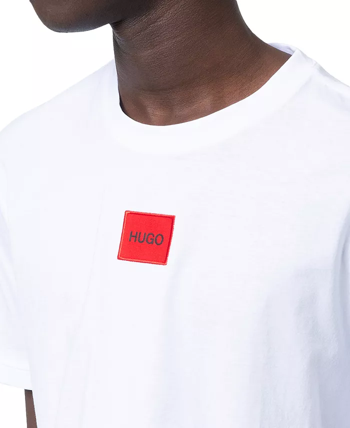 HUGO By Hugo Boss Men's Logo Patch T-Shirt Men's Fashion & Accessories