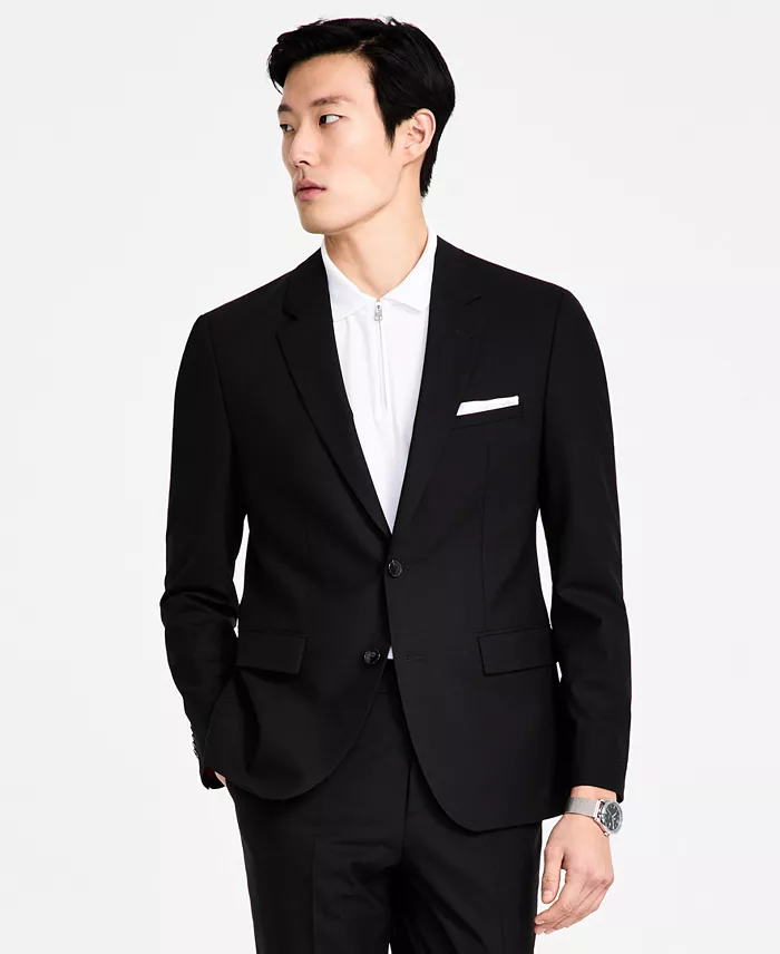 Alfani HUGO By Hugo Boss Men's Modern-Fit Wool Blend Suit Men's Fashion & Accessories