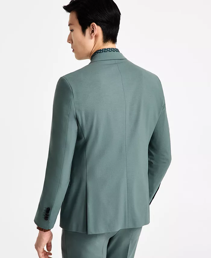 Alfani HUGO By Hugo Boss Men's Modern-Fit Wool Blend Suit Jacket Men's Fashion & Accessories