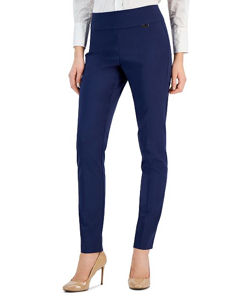 alfani I.N.C. International Concepts Mid-Rise Petite Tummy-Control Skinny Pants Petite & Petite Short Created for Macy's Women's Fashion Shoes & Accessories