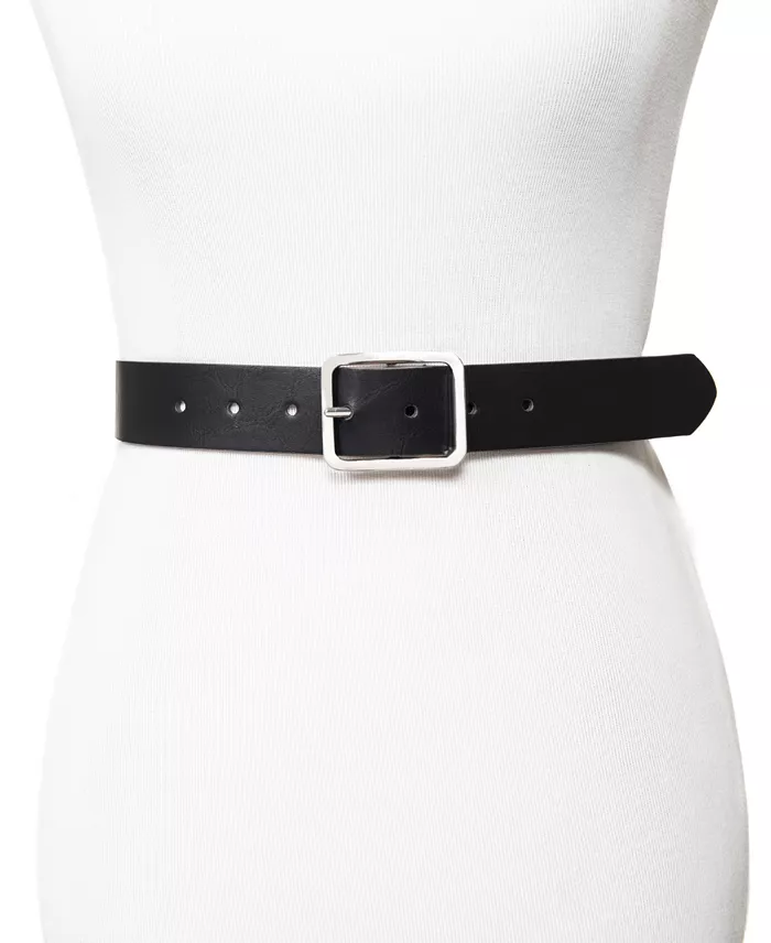 Alfani I.N.C. International Concepts Solid Belt Regular And Plus SizeCasual Solid Belt Created For Macy's Women's Fashion Shoes & Accessories