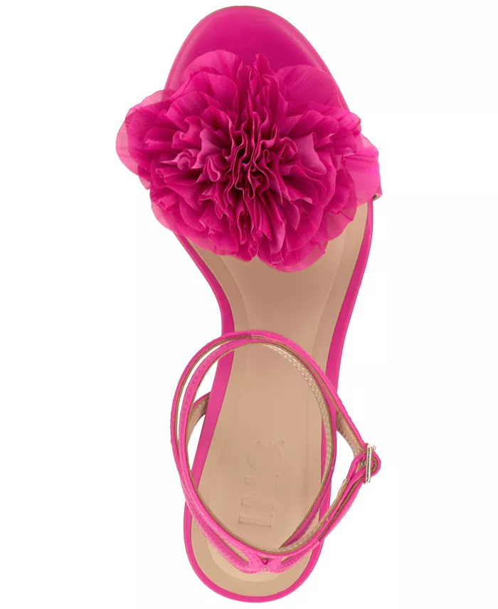 Alfani I.N.C. International Concepts Women's Harvina Flower Dress Sandals Exclusively At Macy's Women's Fashion Shoes & Accessories