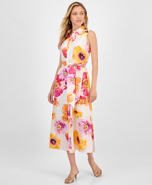 alfani I.N.C. International Concepts Women's Long Over Lean Dress Exclusively at Macy's Women's Fashion Shoes & Accessories