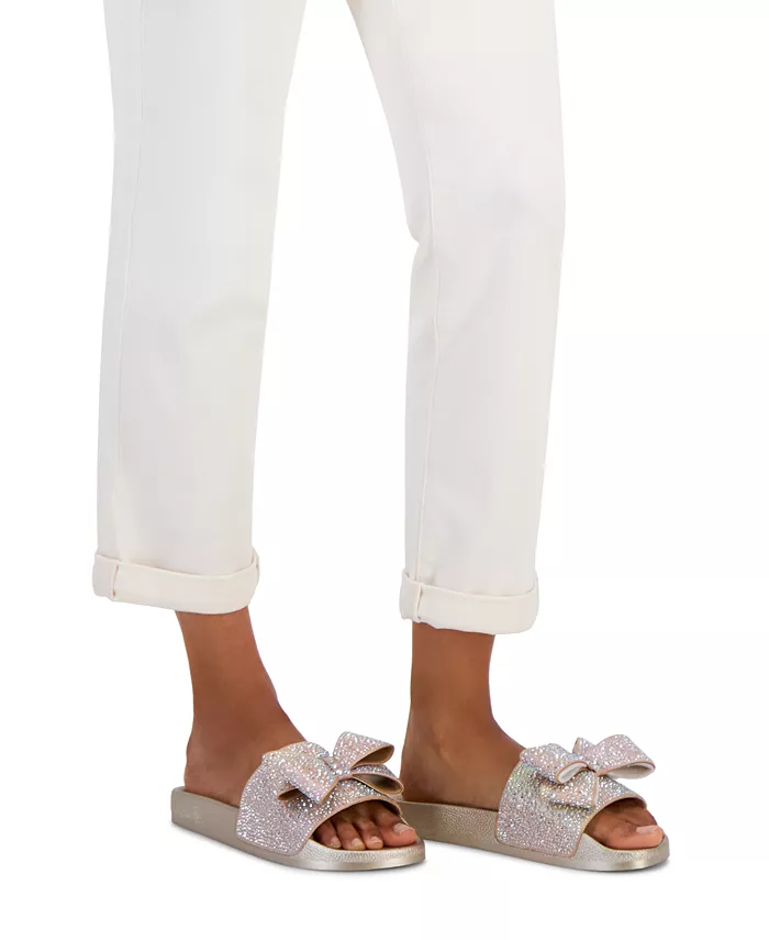 Alfani I.N.C. International Concepts Women's Peymin Pool Slides Created For Macy's Women's Fashion Shoes & Accessories