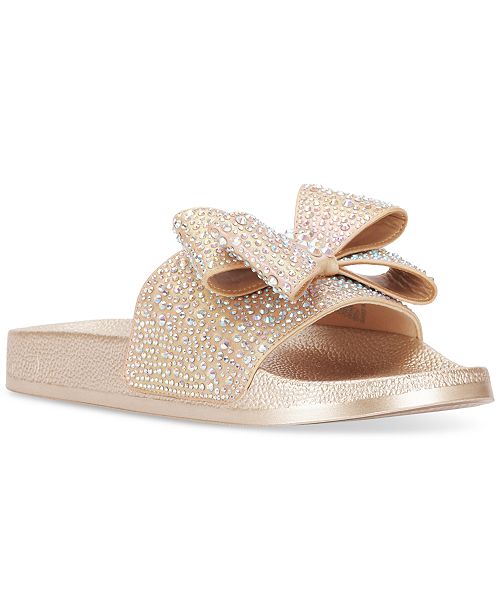 alfani I.N.C. International Concepts Women's Peymin Pool Slides Created for Macy's Women's Fashion Shoes & Accessories