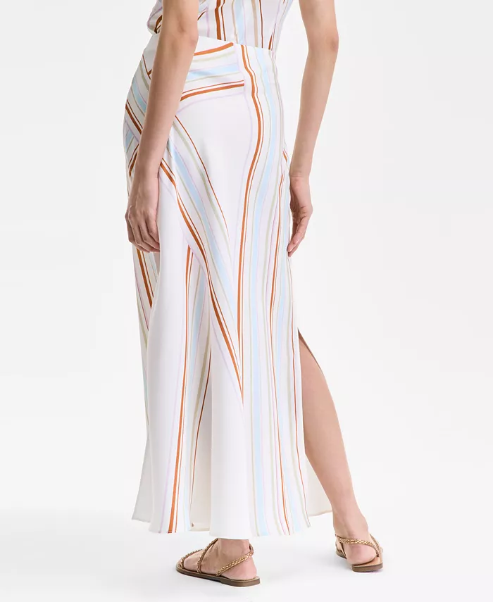 Alfani I.N.C. International Concepts Women's Striped Maxi Skirt Exclusively At Macy's Women's Fashion Shoes & Accessories