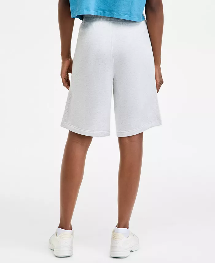 Alfani ID Ideology Women's Cotton-Blend Pull-On Bermuda Shorts Exclusively At Macy's Women's Fashion Shoes & Accessories