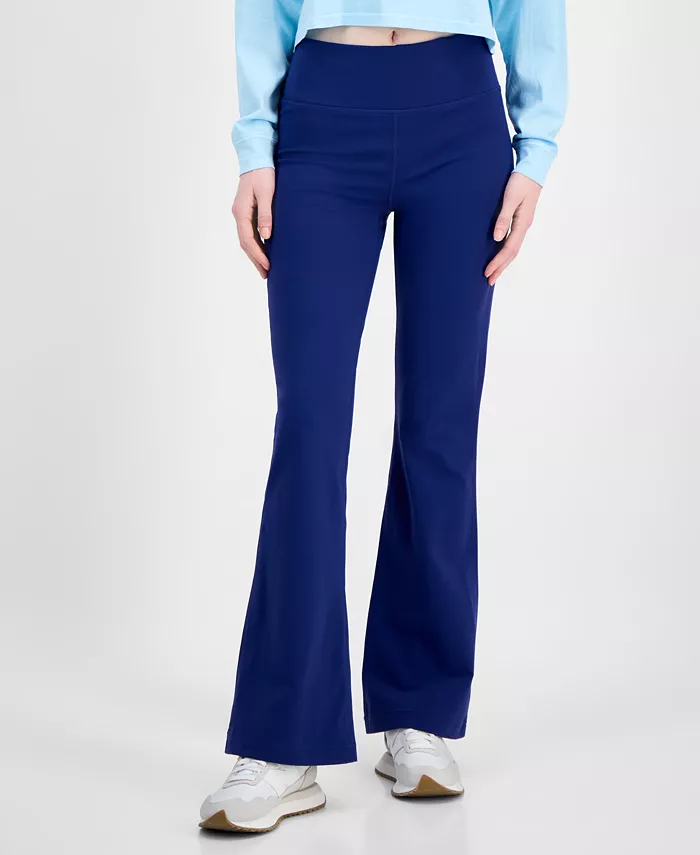Alfani ID Ideology Women's High Rise Flare Leggings Created For Macy's Women's Fashion Shoes & Accessories