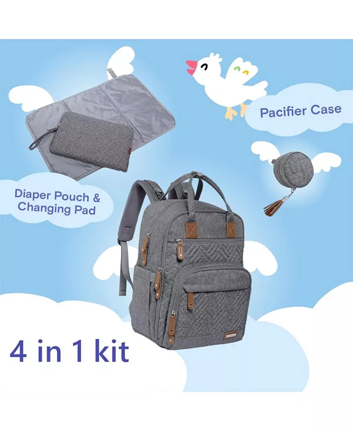 Alfani Iniuniu Diaper Bag Backpack Unisex Baby Bags For Boys Girls Waterproof Travel Kids