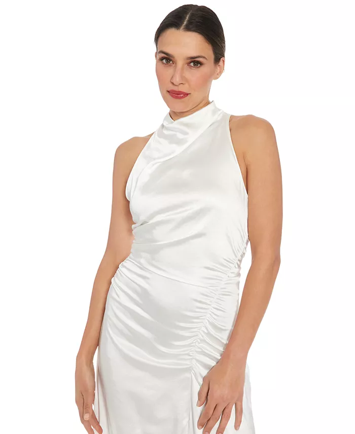 Alfani Ivy + Blu Women's Mock-Neck Jersey Sheath Dress Women's Fashion Shoes & Accessories