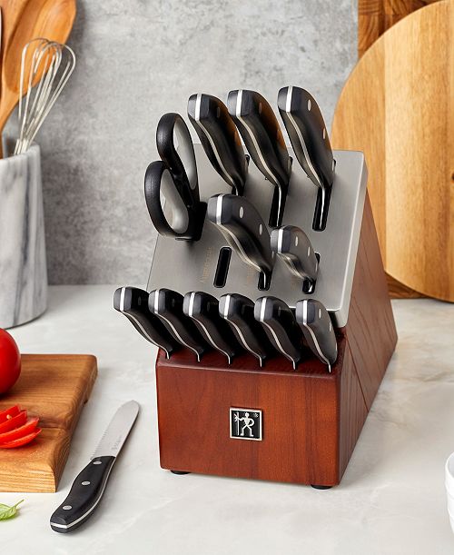 alfani J.A. Henckels HENCKELS International Definition 14-Piece Self-Sharpening Cutlery Set Kitchen & Dining