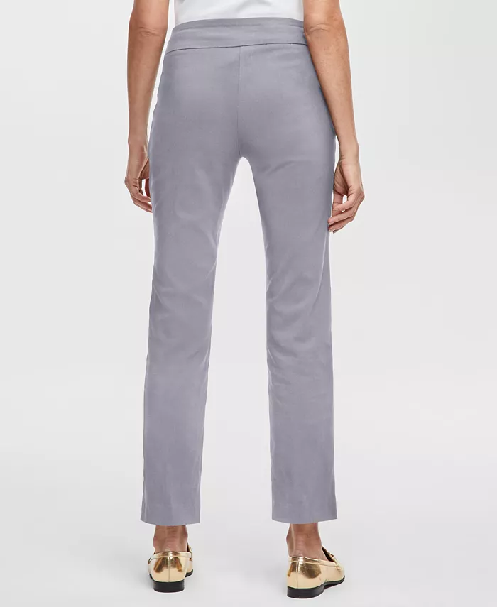 Alfani JM Collection Women's Studded-Rivet Pull-On Pants Regular & Short Lengths Created For Macy's Women's Fashion Shoes & Accessories