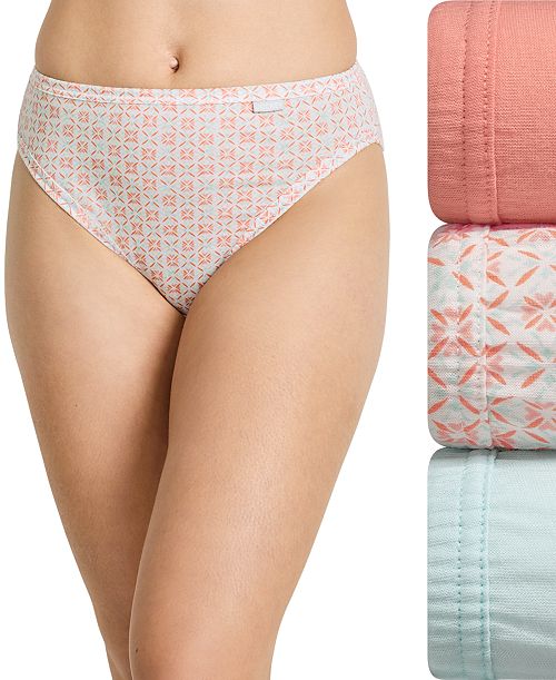 alfani Jockey Elance French Cut 3 Pack Underwear 1485 1487 Extended Sizes Women's Fashion Shoes & Accessories