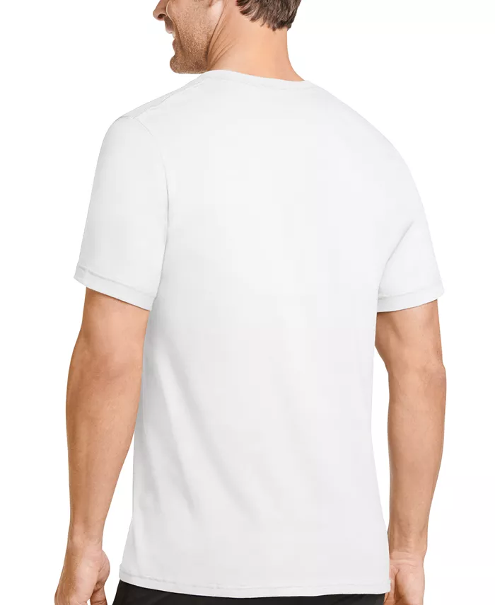 Alfani Jockey Men's 3-Pack Classic V-Neck Undershirts Men's Fashion & Accessories