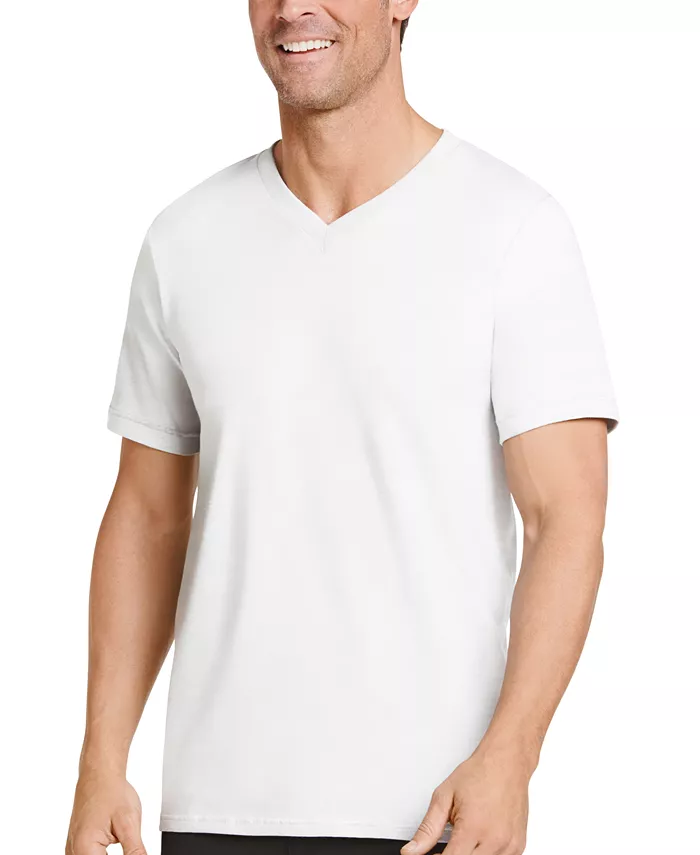 Alfani Jockey Men's Big & Tall Classic Tagless V-Neck Undershirt 2-pack Men's Fashion & Accessories