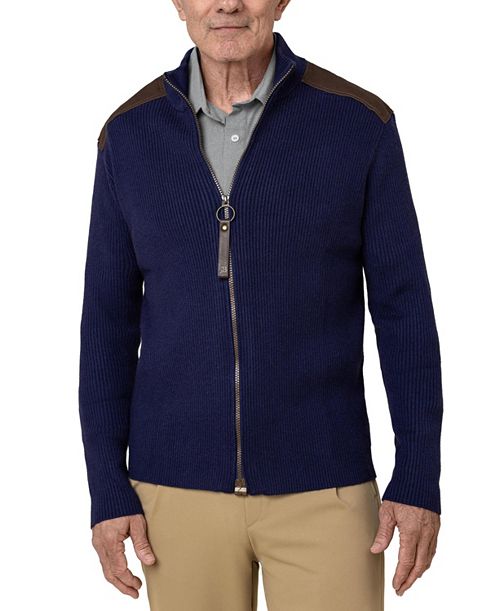 alfani Joe & Bella Men’s Adaptive Magnetic Zip-Up Sweater Men's Fashion & Accessories