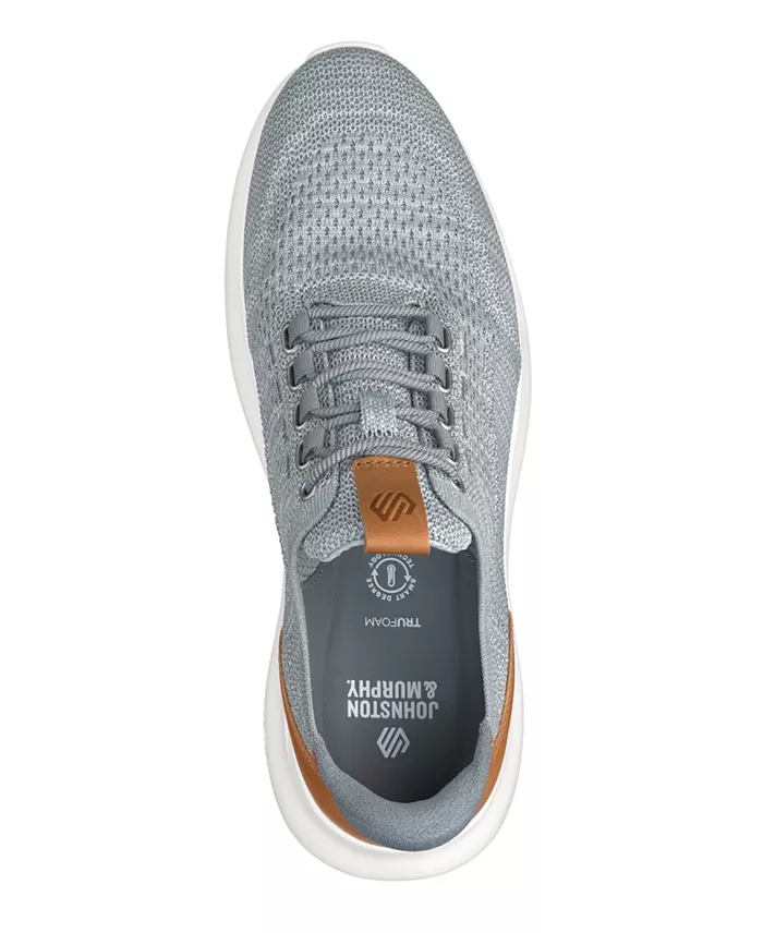 Alfani Johnston & Murphy Men's Amherst 2.0 Knit Plain Toe Sneakers Men's Shoes