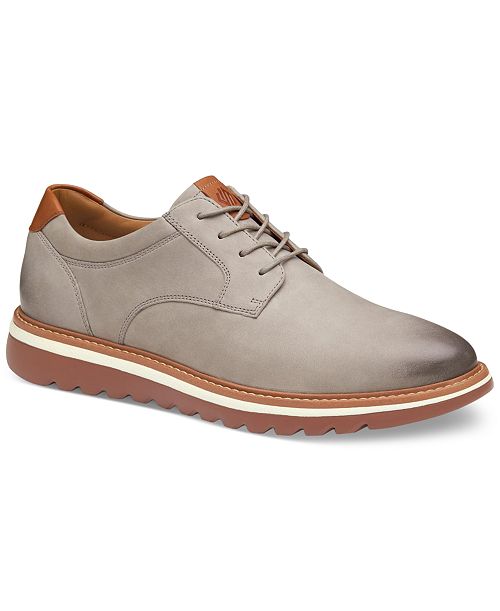 Johnston & Murphy Men's Braydon Plain Toe Hybrid Dress Oxford Shoes Men's Shoes