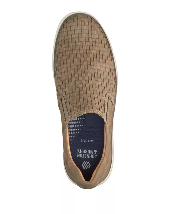 Alfani Johnston & Murphy Men's McGuffey 2 Woven Slip-On Sneaker Men's Shoes