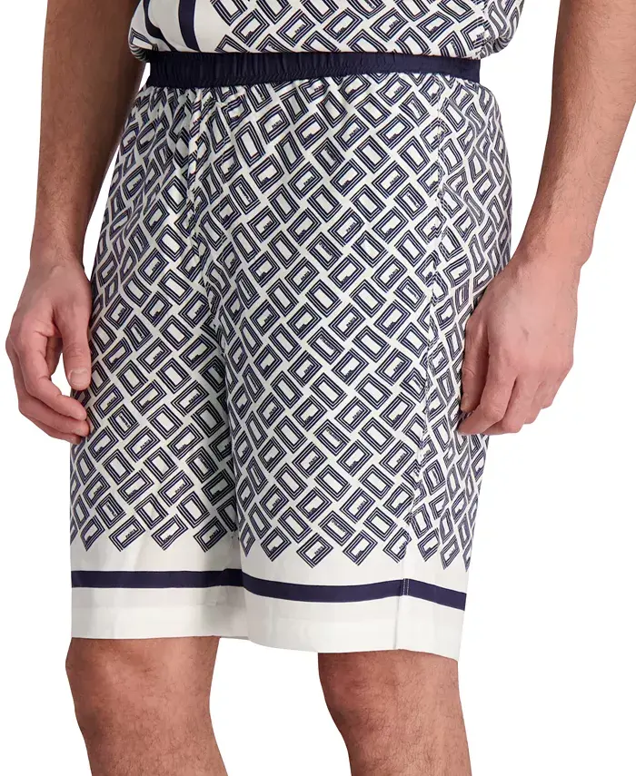 Alfani KARL LAGERFELD PARIS Men's Relaxed-Fit Double L Shorts Men's Fashion & Accessories