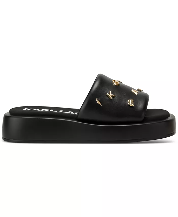 Alfani KARL LAGERFELD PARIS Women's Opal Studded Sandals Women's Fashion Shoes & Accessories