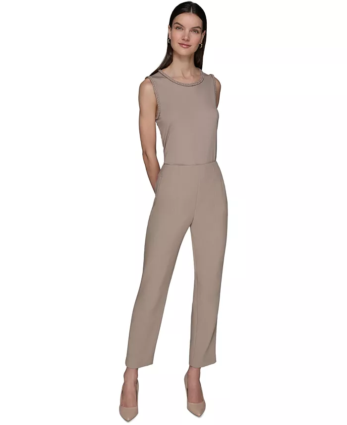 Alfani KARL LAGERFELD PARIS Women's Seam-Detail Ankle Pants Women's Fashion Shoes & Accessories
