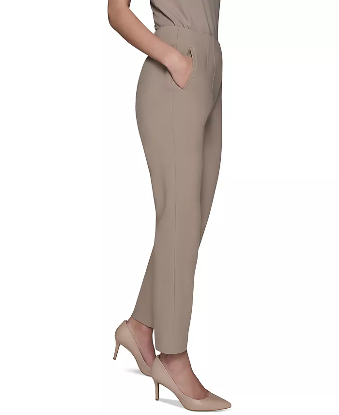 Alfani KARL LAGERFELD PARIS Women's Seam-Detail Ankle Pants Women's Fashion Shoes & Accessories