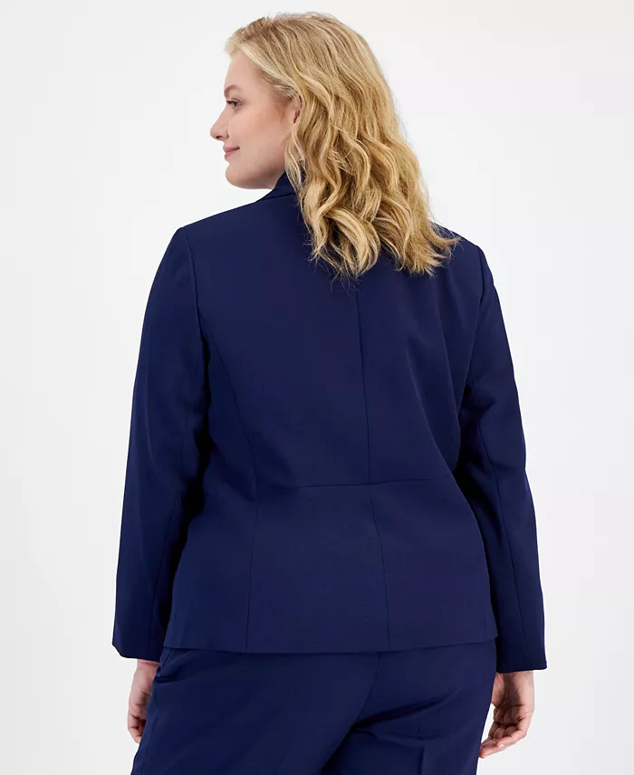 Alfani Kasper Plus Size Two-Button Blazer Women's Fashion Shoes & Accessories